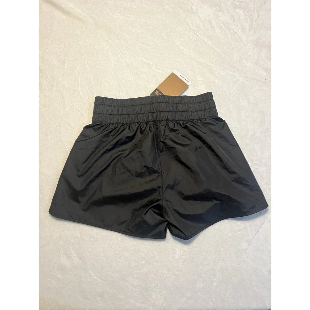 North Face Girls XL Never Stop Woven Athletic Running Shorts‎ Black NWT